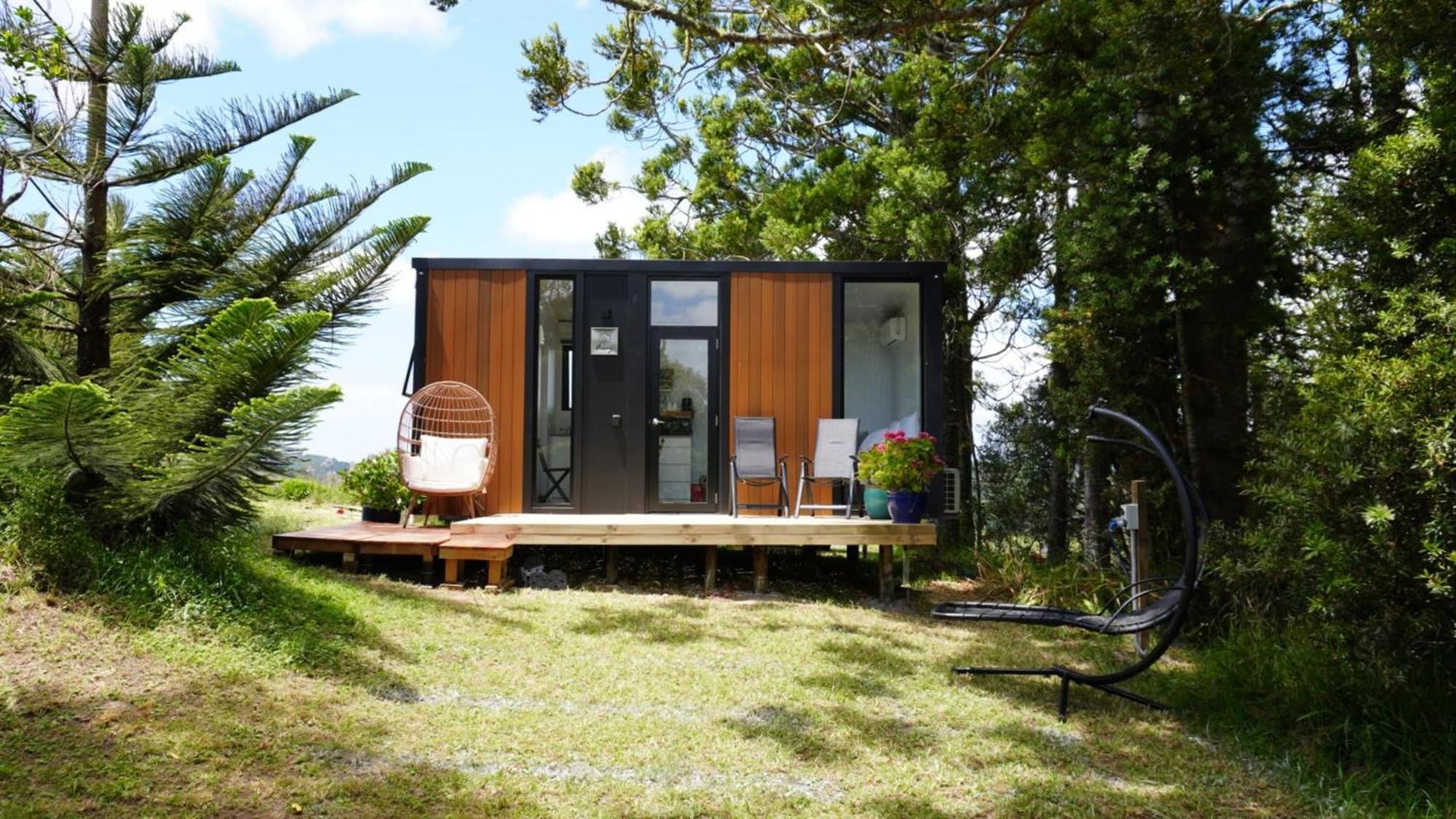 The Kauri Getaway By Tiny Away Vila Waitoki Exterior foto